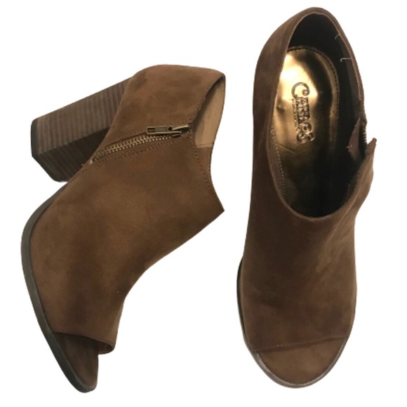 Carlos Santana Shoes - Carlos by Carlos Santana Peep Toe Bootie